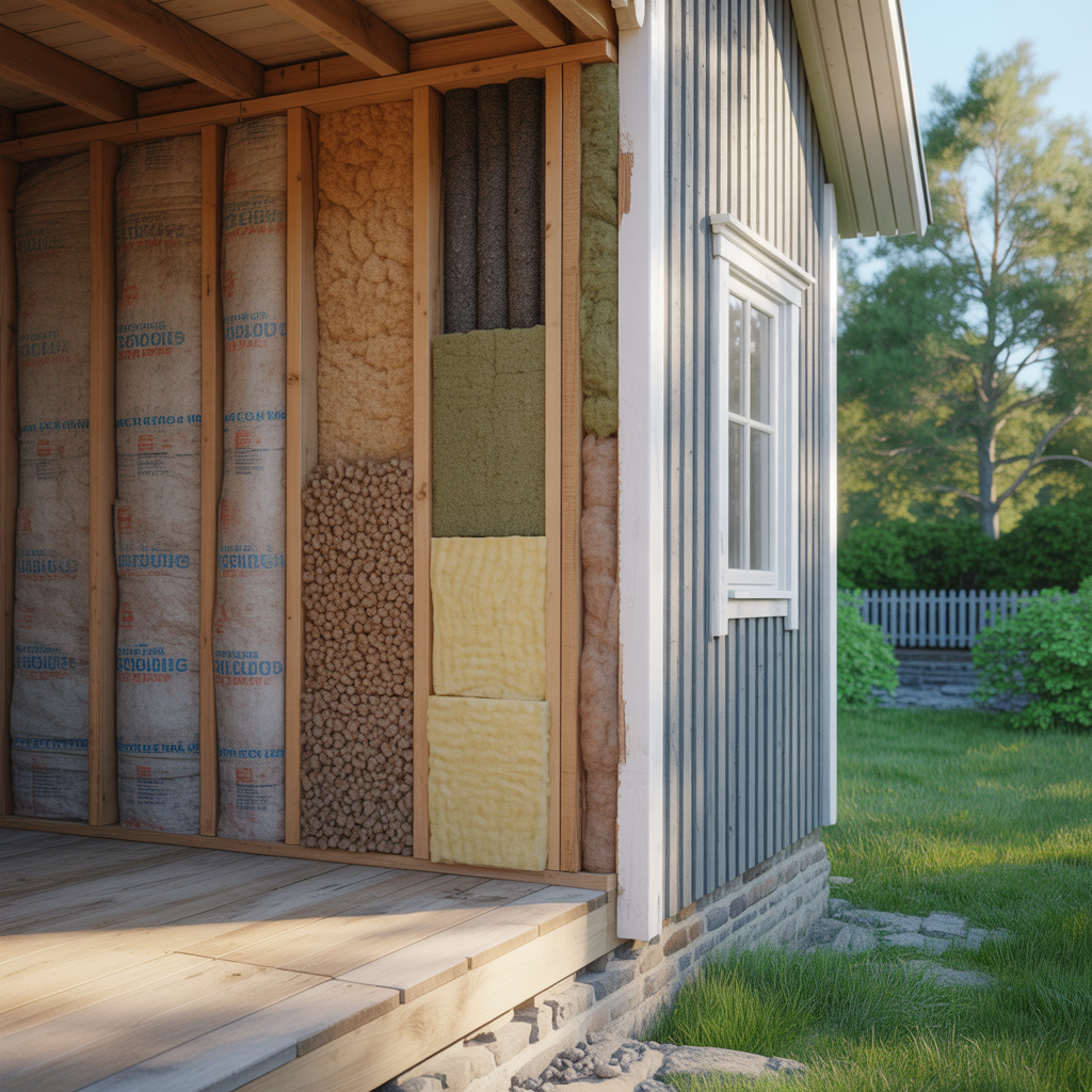 10.Vilken typ av isolering passar bast for hus med trastomme