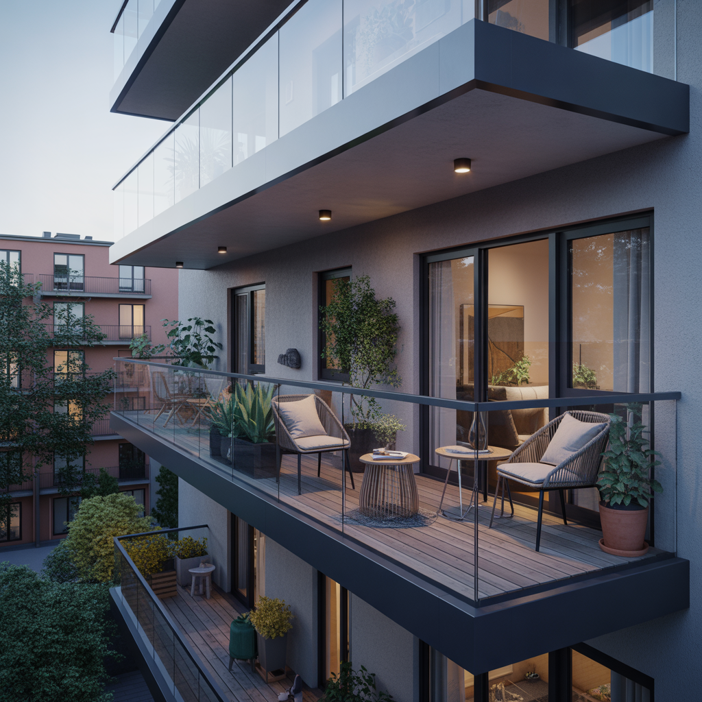 5.Sa bygger du en snygg och funktionell balkong