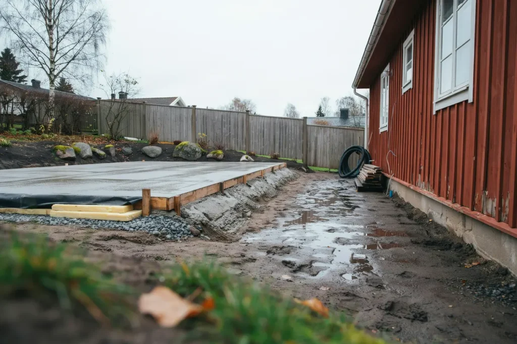 s planerar du en h llbar husgrund f r garage f rr d och mindre tillbyggnader