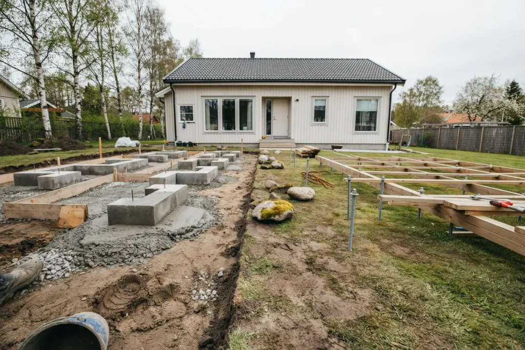 gjutas eller skruvas s v ljer du r tt grund till altan uterum och mindre byggprojekt